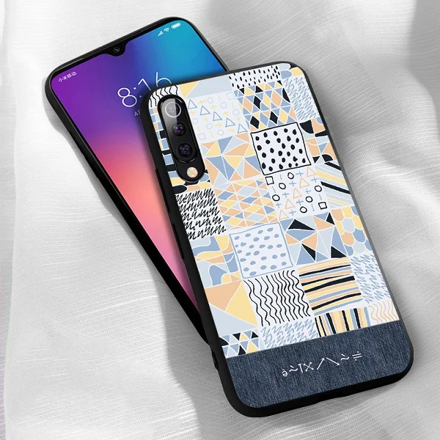 1 Для Xiaomi mi 9 SE чехол MOFI global mi 9 ударопрочный картина с ракушками art mi 9se прозрачный выпуск Твердый Чехол - Цвет: 1