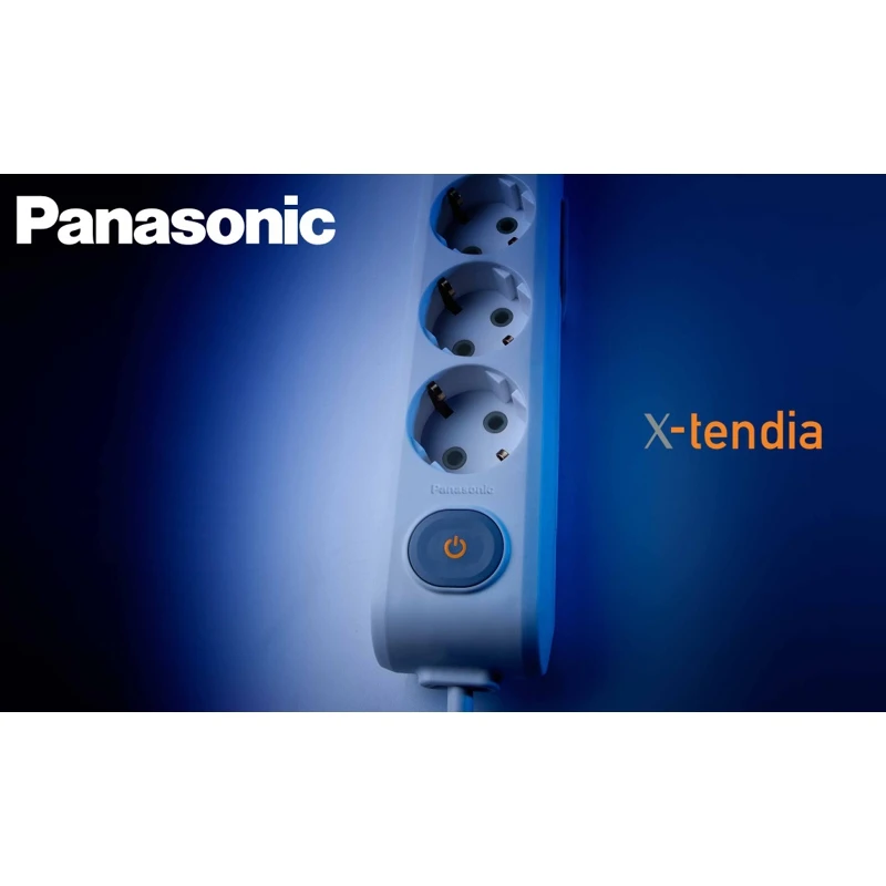 Extension cable Panasonic WLTA04332WH-RU 2 meters 3 slots 3500 W 16 A | Обустройство дома