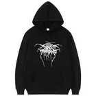 Мужской пуловер с капюшоном и принтом, Осенний