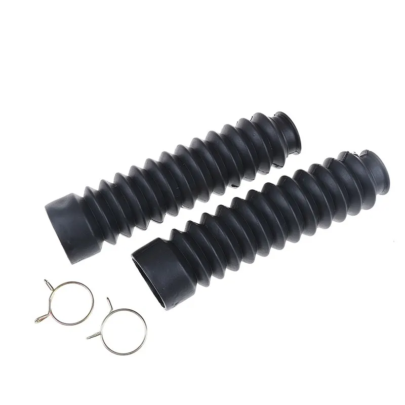

New 2Pcs/Set Motorcycle Front Shock Fork Rubber Boots Dust Jacket Cover For Motor Dirt Bike