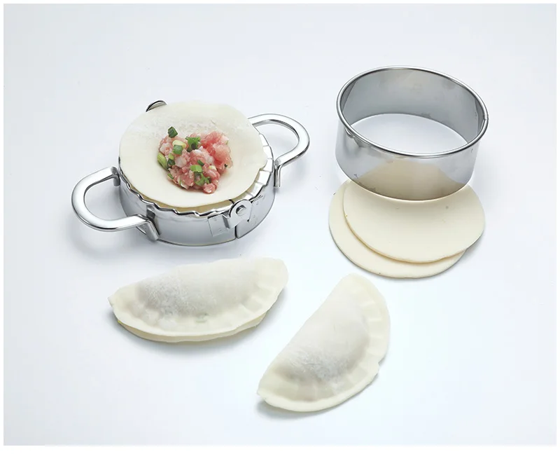 Dumpling Mold Household Dumpling Wrapper Cutter Making Machine Cooking Pastry Tool Kitchen Accessory Labor Saving Jiaozi Tool
