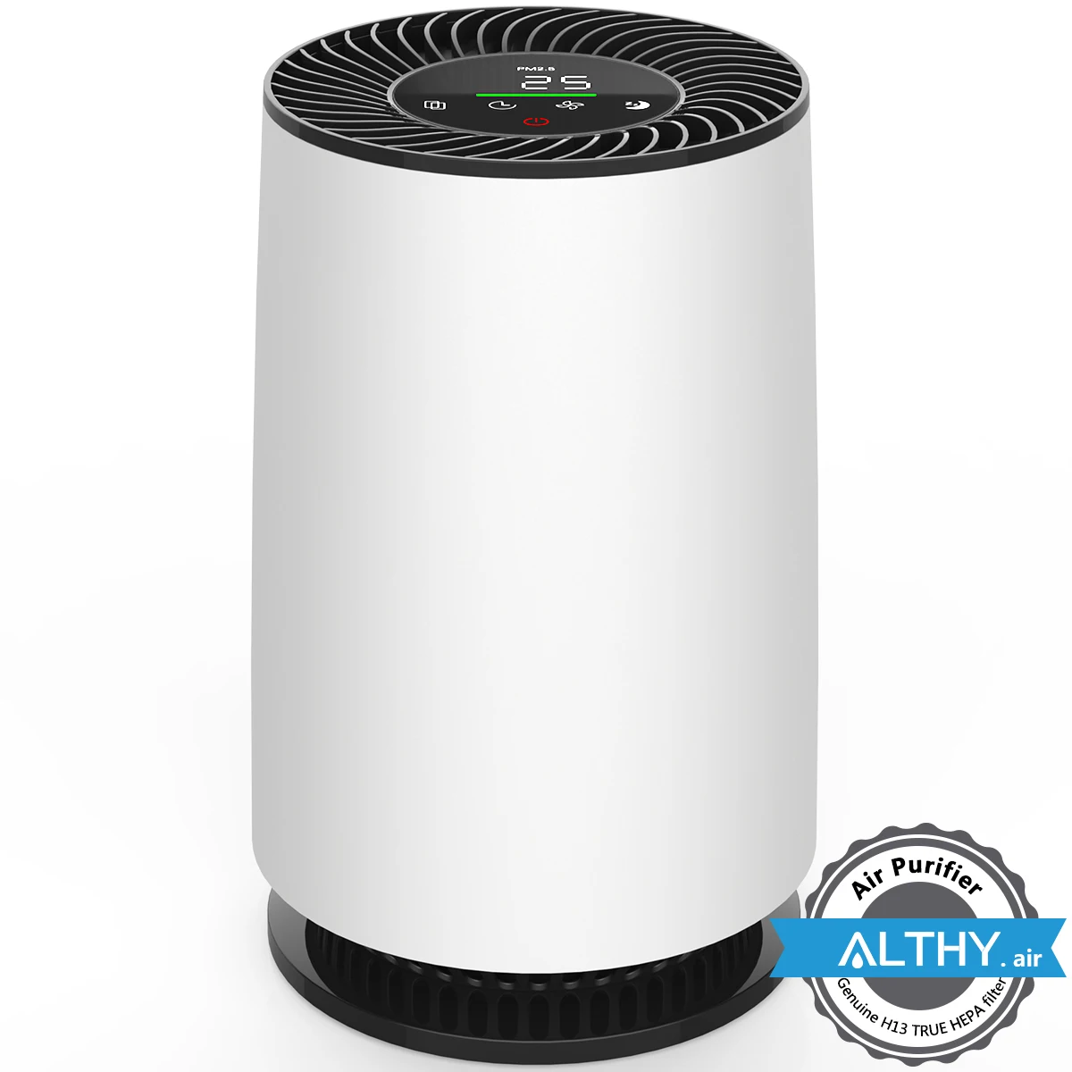 ALTHY A12 Air Purifier Air Cleaner H13 TRUE HEPA Filter - Remove 99% Smoke Dust Mold Pollen odor for Home Allergies Pets Smoker