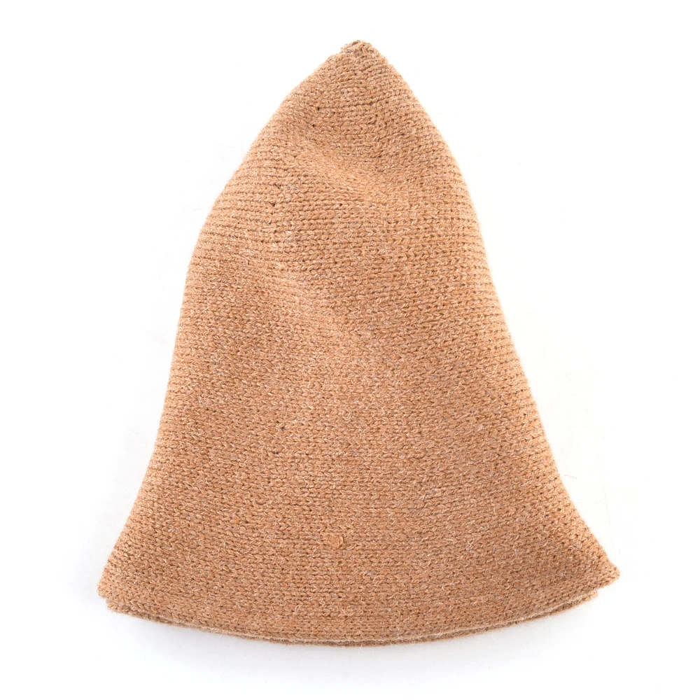 Женская шерстяная шляпа от солнца однотонная женская винтажная Зимняя |