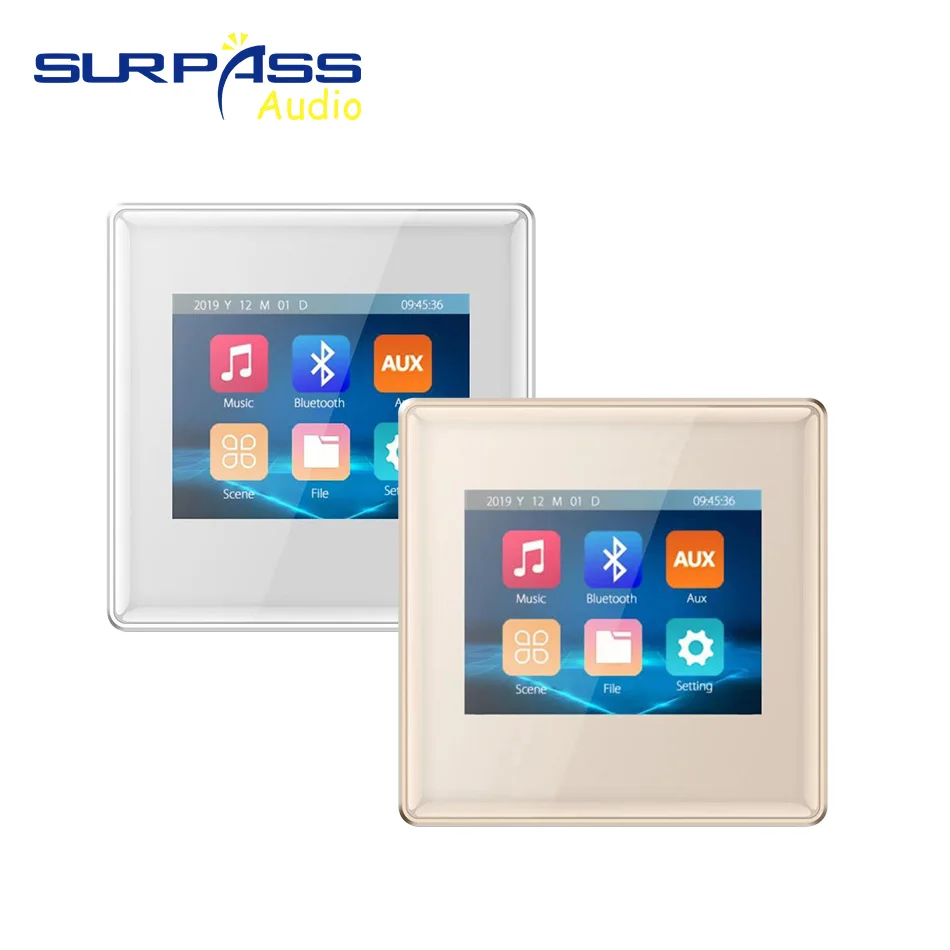 Умная домашняя музыкальная система сенсорный экран Мини Настенный усилитель