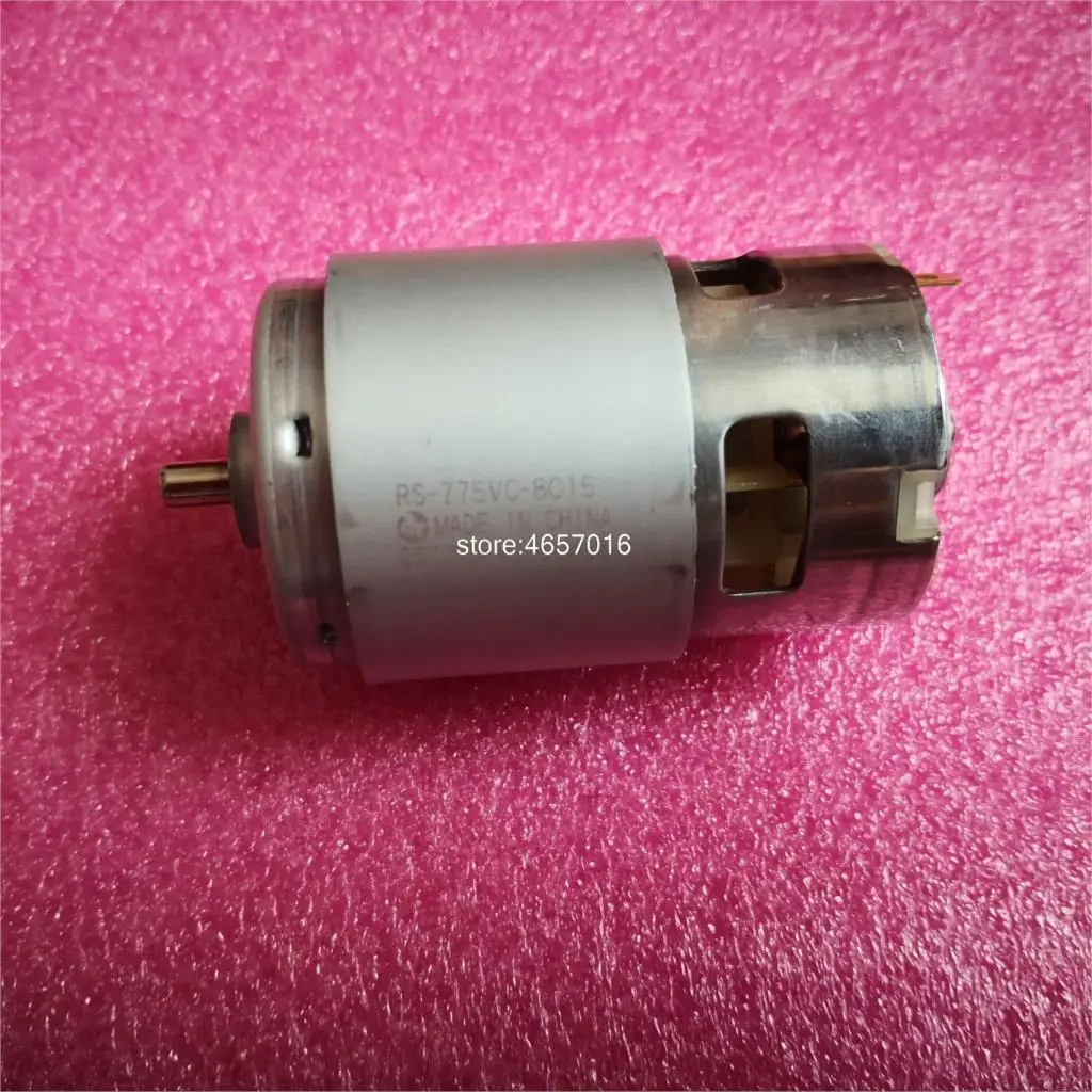Абсолютно новые и оригинальные mabuchi RS-775VC-8015 с большим крутящим моментом 775 двигатель постоянного тока 42*67 мм DC18V 18200 об/мин высокоскоростной сверлильный двигатель