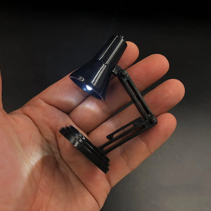 Складная Настольная мини-лампа в масштабе 1/6 модели светильников для 12 дюймов