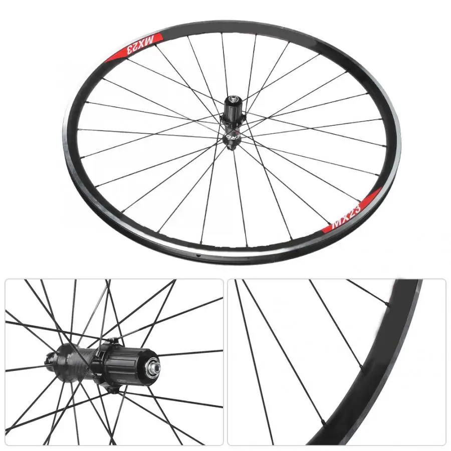 Алюминиевый велосипедное колесо из сплава Set Road Bike передний/задний комплект