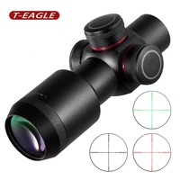 t eagle 2x28 rg hunting riflesscope reticle rifle scope tactical optical sight gun proof spotting scope for rifle hunting