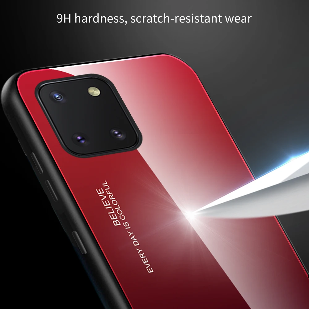 Tempered Glass Phone Case For Samsung Galaxy A51 A71 A30S A40 A50 A70 S20 Ultra S8 S9 S10 S10E Note 9 10 20 Plus Lite Cases | Мобильные