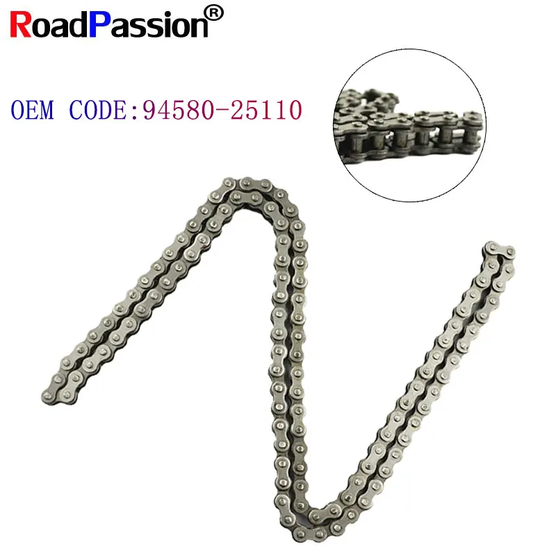 

Motorcycle Motorbike Engine Accessories Cam Timing Chain 110 Links For YAMAHA SRV250 XV125 Virago 125 250 XV240 XV250 V-Star