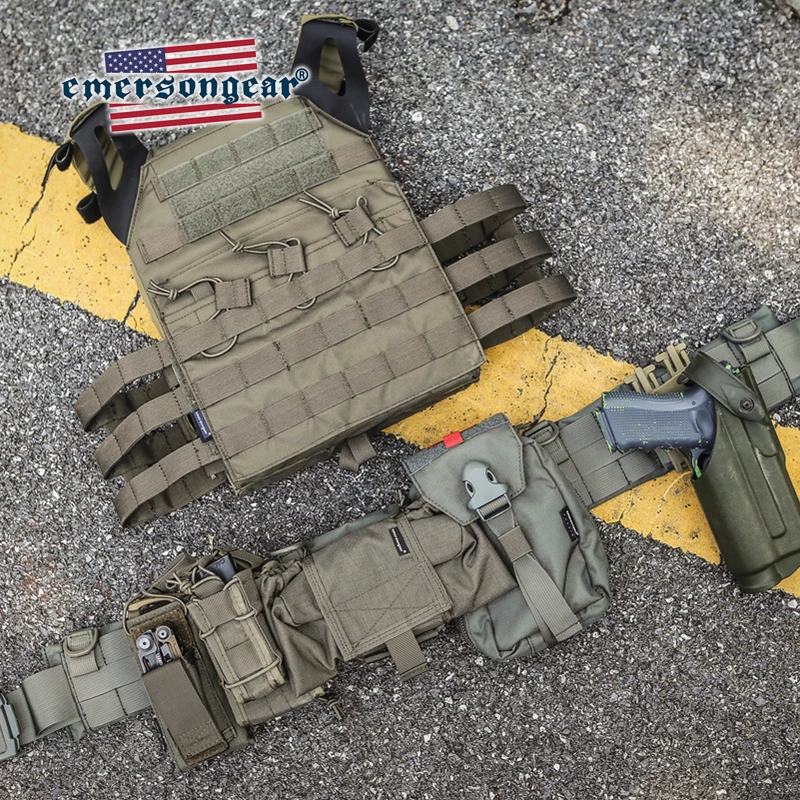 Военный ремень Emerson gear тактический с мягкой подкладкой в стиле милитари |
