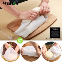 walfos 1 piece food grade silicone preservation magic kneading dough flour mixing bag diy bakeware cooking pastry kitchen tools
