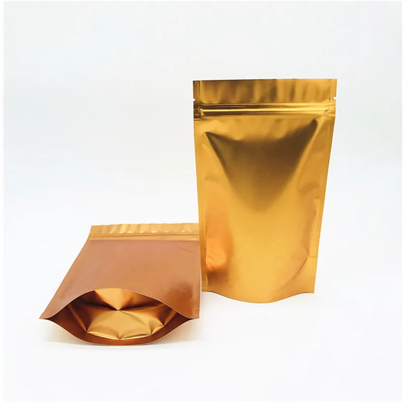 Упаковка из алюминиевой фольги пакеты майлара с застежкой молнией для еды
