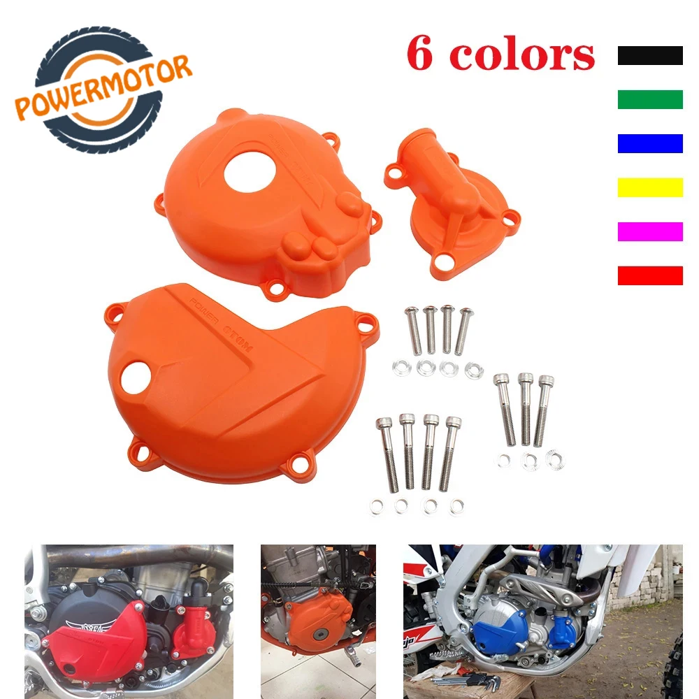 

Motorcycle Engine Clutch Cover Magneto Pump Cover For ZONGSHEN NC250 NC 250CC KAYO T6 K6 BSE J5 RX3 ZS250GY-3 4 Valves