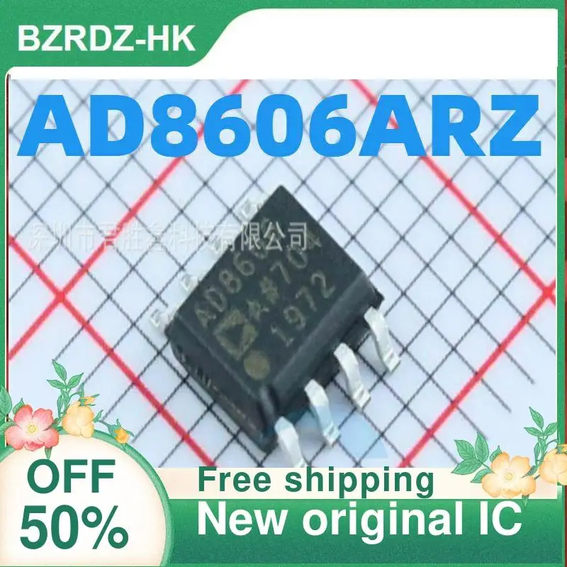 1-20PCS AD8606 AD8606ARZ AD8606BRZ SOP-8 New original IC