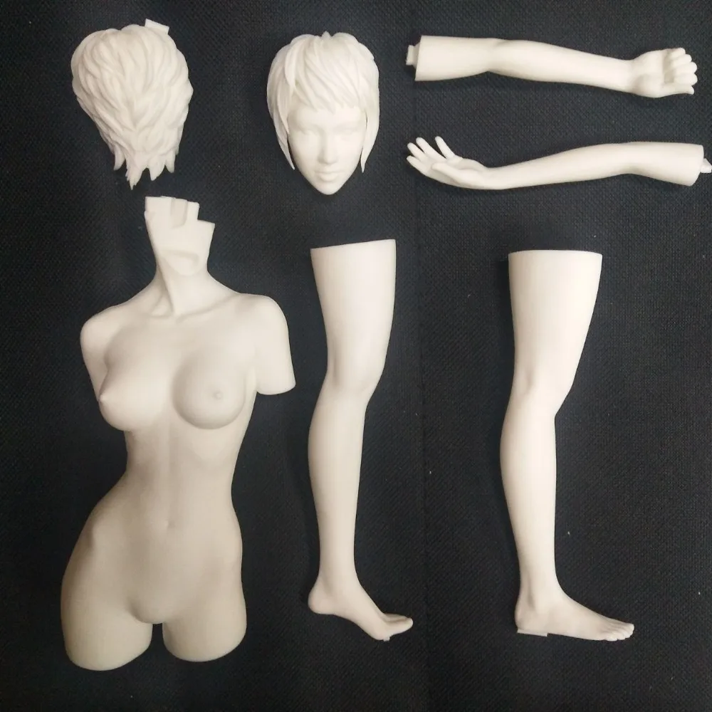 Сексуальная женская фигура 1:6 масштаб художественные миниатюрные DIY Неокрашенная сборка стационарная модель женские смолы модели наборы для взрослых