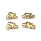 10 шт. M4 M5 M6 M8 M10 M12 M14 M16 метрический штекер 4590 градусов смазка Zerk ниппель фитинг для смазочного пистолета аксессуары для станков