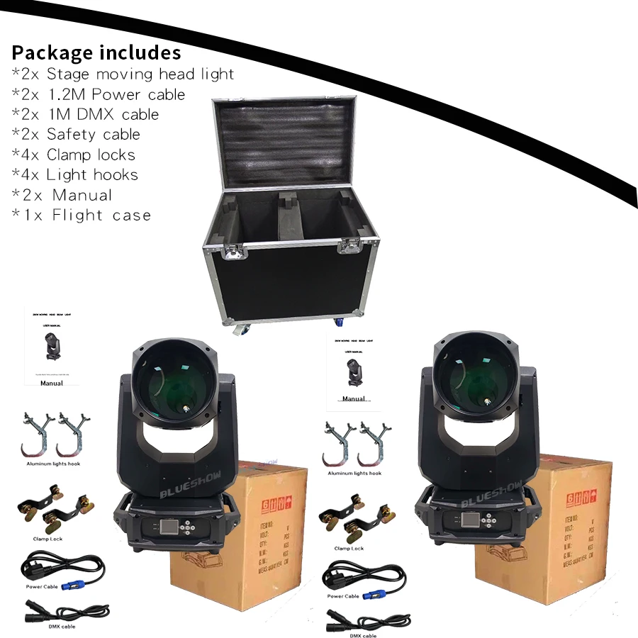 Чехол для фсветильник ря 2x Lyre Beam 260w Sharpy 10r движущаяся головка сценический свет s 280