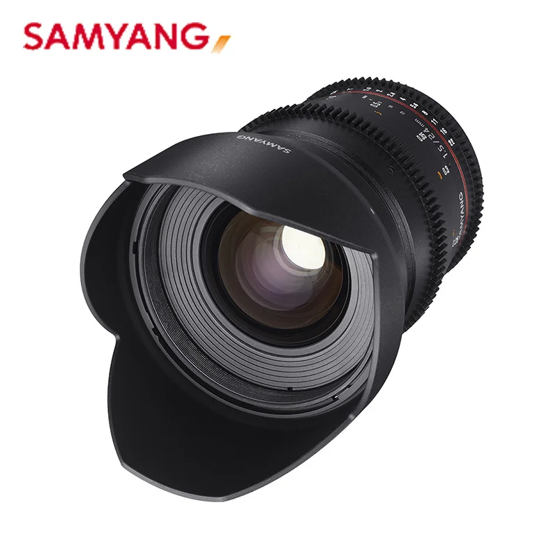 Широкоугольный Полнокадровый объектив Samyang 24 мм T1.5 II Cine для Canon M RF SLR Micro |