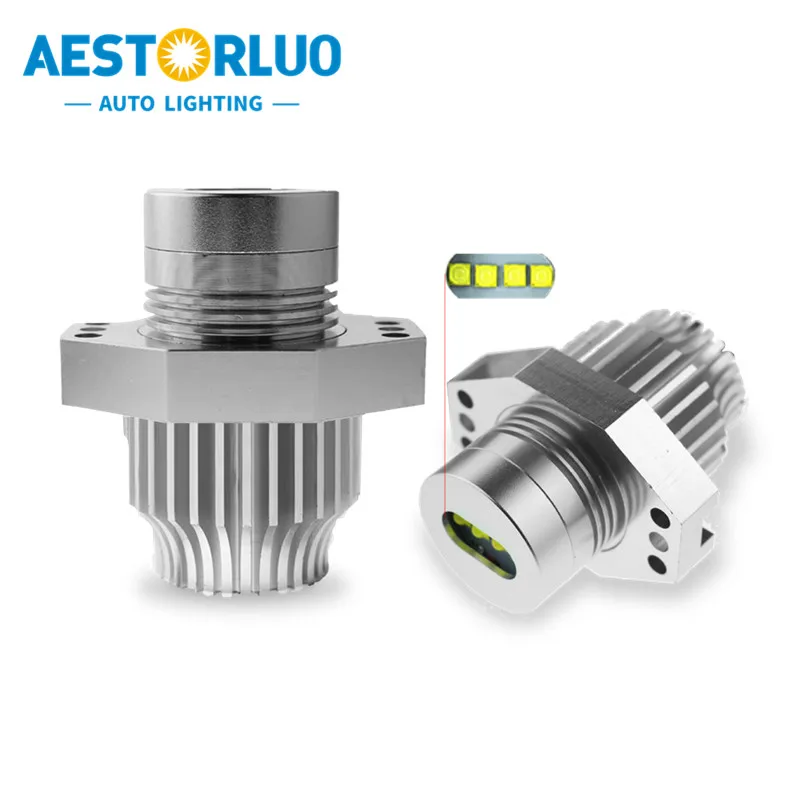

2pcs Factory Supply Canbus 80W G3 E90 LED Angel Eyes Halo Ring LED Marker Light Bulb For BMW 3 Series E90 E91 White 12V