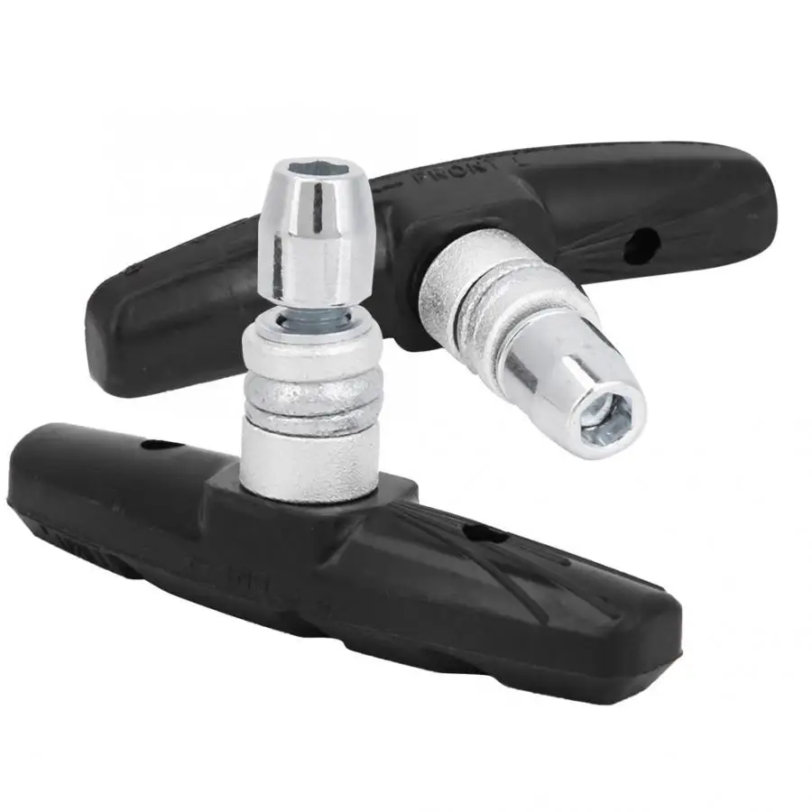 Черная пара резиновые тормозные колодки для горного и дорожного велосипеда |