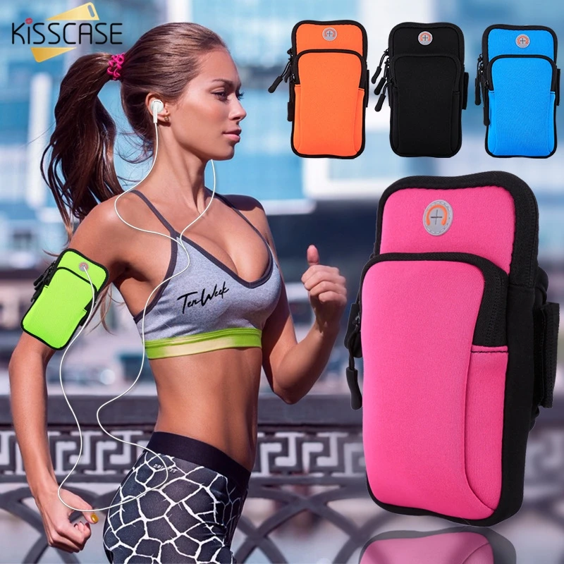 Универсальные водонепроницаемые чехлы KISSCASE 6 0 дюйма для спорта бега