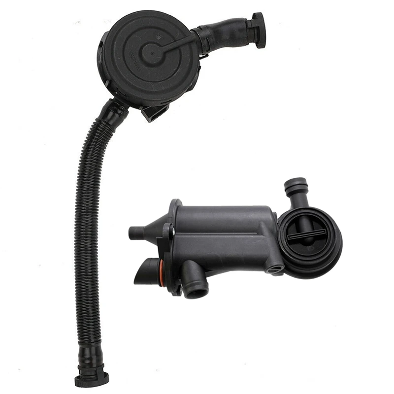 

Car Crankcase Vent Valve for Porsche Cayenne 2004-2006 3.2L V6 & Car Engine Oil Separator PCV Crankcase Vent