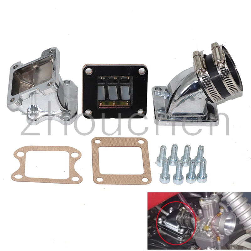 

32mm Auto Replacement DIO50 Performance Intake Manifold For 2 Stroke AF18/27/28 Elite Spree Motorcycle Modification Accessories