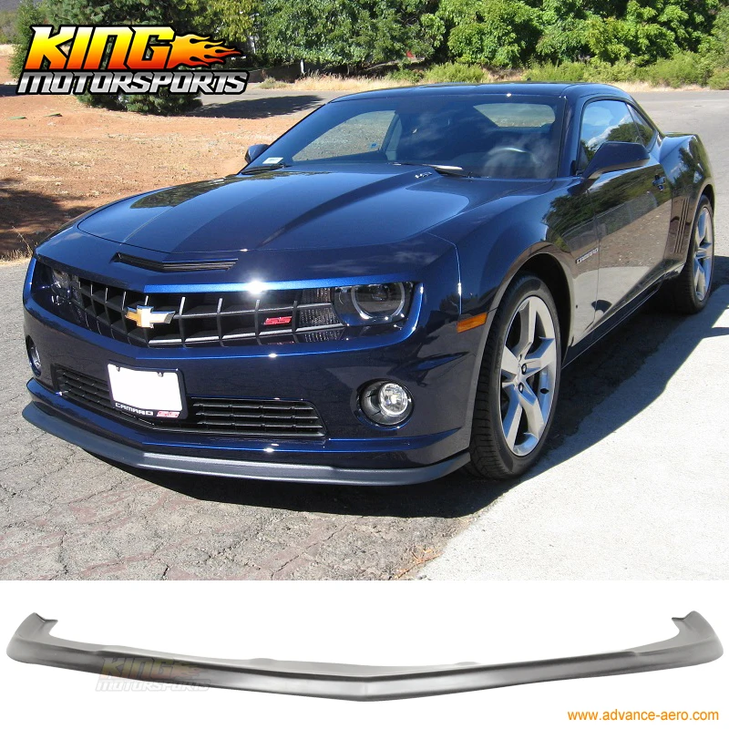 Подходит для 10-13 Chevrolet Camaro V8 ПУ передний бампер губ ZL1 стиль PU Global БЕСПЛАТНАЯ