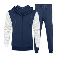 new autumn and winter mens suit fashion mens sportswear 2 piece sports suit hoodie pants sportswear mens sportswear suit