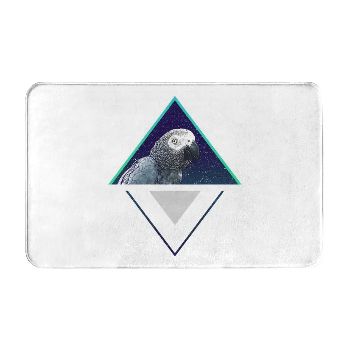 Космический африканский серый фотоковер коврик для ног ванной из полиэстера