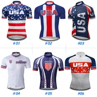 new style breathable men cycling jersey bike suits summer short sleeve shirts road bicycle usa sport clothing mtb top fit