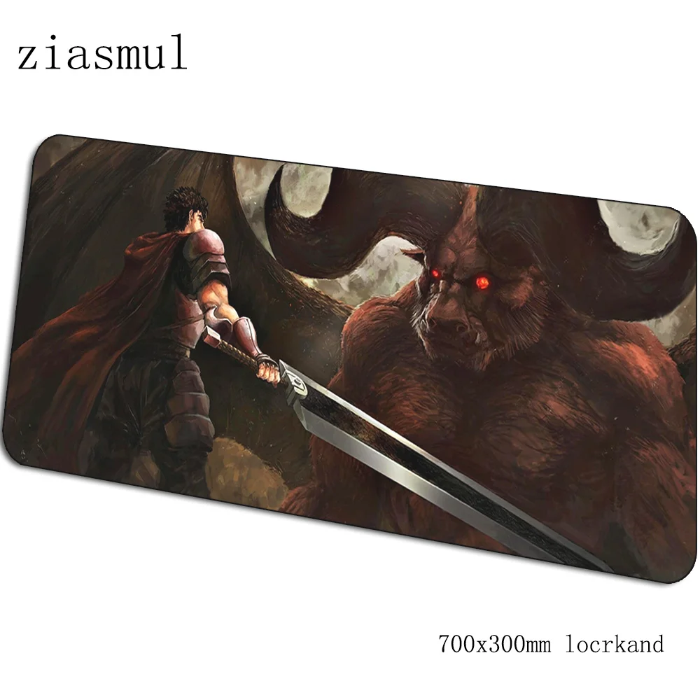 Berserk коврик для мыши с HD принтом компьютерный коврик 700x300x3 мм игровой коврик для мыши большой высококачественный коврик для мыши Клавиатура игры ПК геймер стол - Цвет: pattern 10