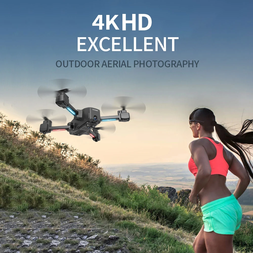 Бла (беспилотный летательный аппарат S176 GPS PRO Drone 2 4G/5G WI-FI FPV 4K ESC HD Камера Смарт Follow