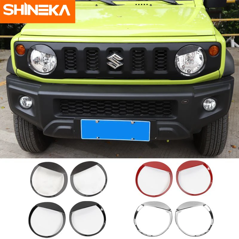 Внешняя наклейка SHINEKA для Suzuki Jimny декоративная на переднюю фару автомобиля