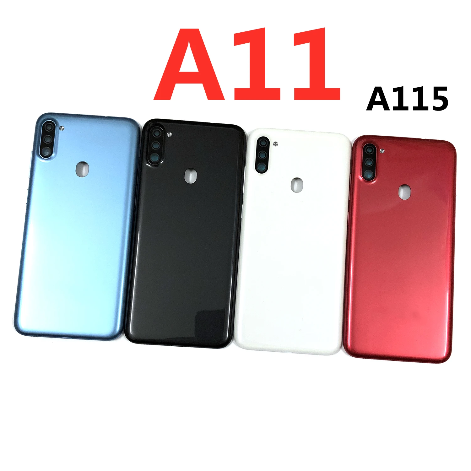 Оригинальный чехол для телефона Samsung Galaxy A11 2020 A115 задняя панель дверь с рамкой