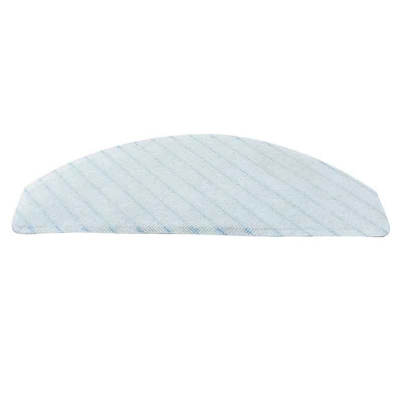 

50x Disposable Strong Rag for Ecovacs Deebot Ozmo T8 Aivi T8 MAX & 1set Roll Brush Main Brush Side Brush Hepa Filter Mop
