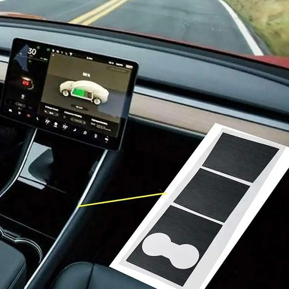 Новая Автомобильная Виниловая наклейка для стайлинга автомобиля Tesla Model 3