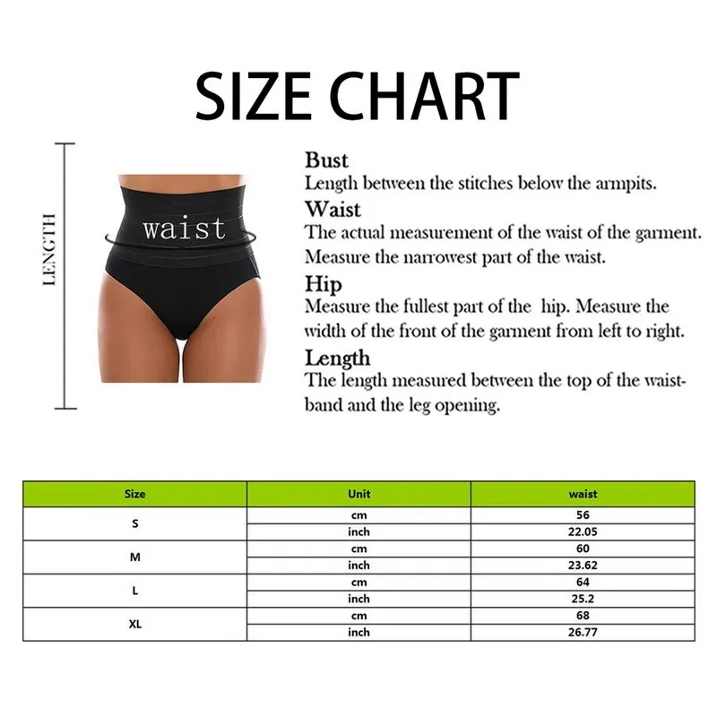 

SHUJIN Women High Waist Shaping Panties Breathable Body Shaper Slimming Tummy Underwear Butt Lifter Seamless Panties Shaperwear