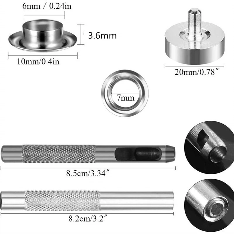 15 мм защелкивающиеся кнопки инструменты для больших нагрузок из нержавеющей