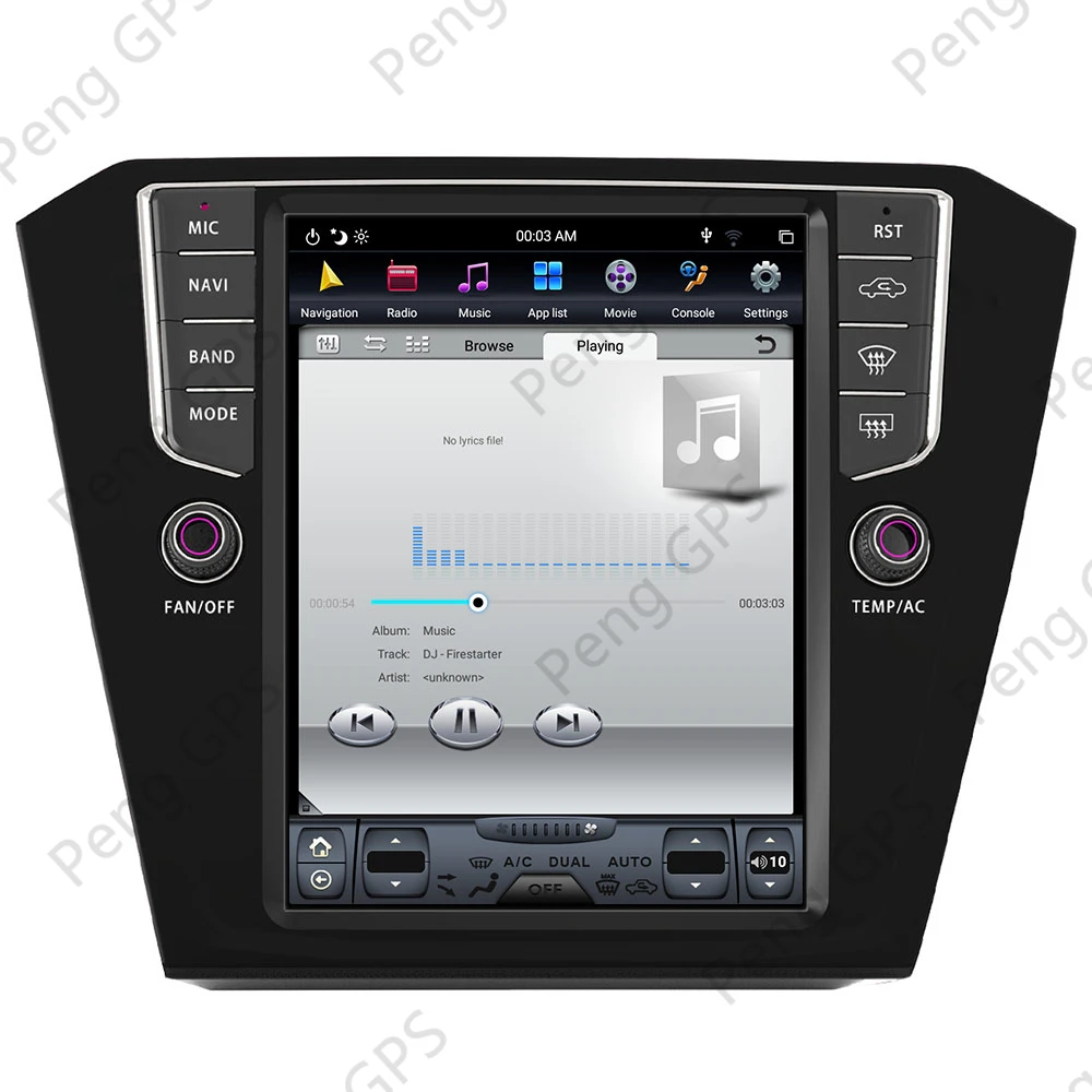 128GB Android 9.0 Tesla Style Vertical Big Screen For Volkswagen VW Magotan 2017 Series CarPlay GPS Radio Auto Stereo Head Unit |