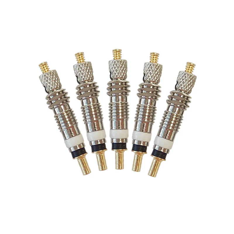 

10pcs Silver Bicycle Valve Core Stem Presta Style Tyre Valve Core For Tubeless Road Bike MTB Bike French Air Pump