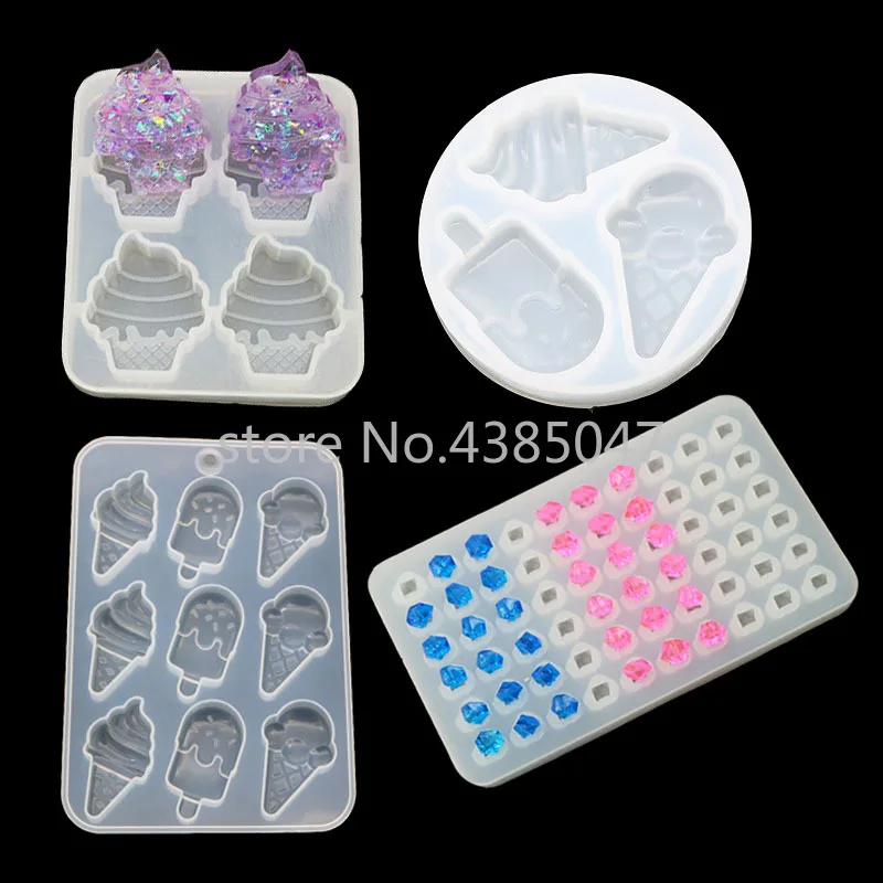 Силиконовые эпоксидные формы для кубиков мороженого в форме УФ-смолы