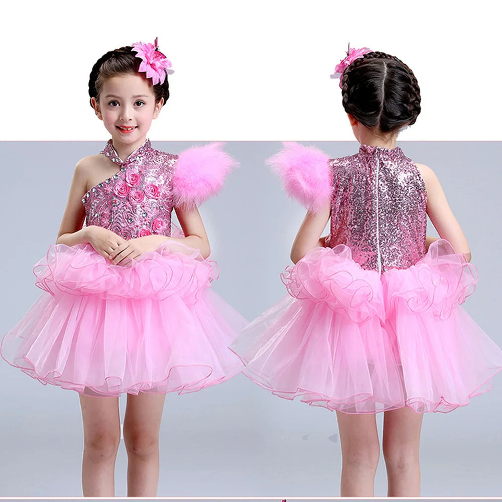 Enfant Robe De Mariage/Детские праздничные платья желтого цвета на одно плечо с бусинами и цветами для девочек; праздничные платья из тюля для маленьких девочек