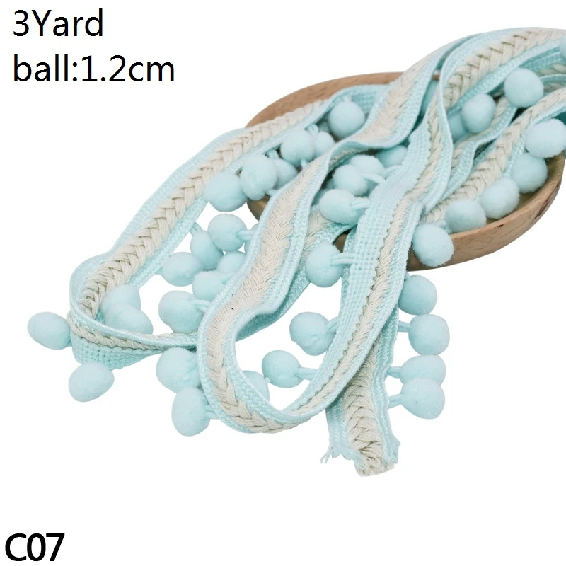 C07-3yard light teal 1/3/10 ярдов ручной работы с кружевной отделкой в стиле пэчворк Материал белого и розового цветов с кружевными вставками, с узором в сердечко, лента для самодельного украшения одежды швейная фурнитура - Цвет: C07-3yard light teal