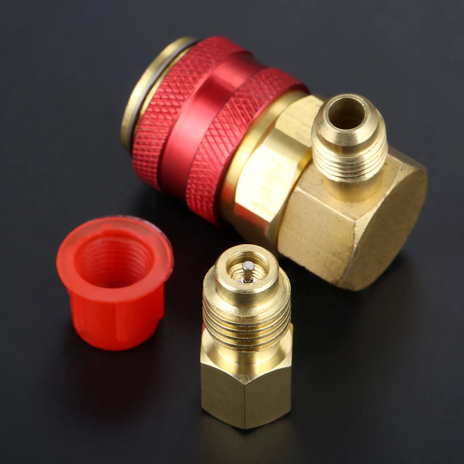 Высокое/низкое давление сторона A/C R134A быстрый соединитель Адаптер муфта QC 15LH