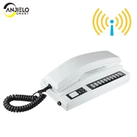 anjielosmart telephone intercom wireless secure interphone handsets expandable for warehouse office interphone maison home phone