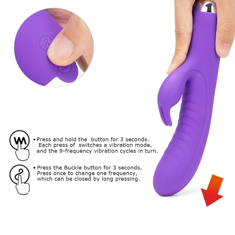 10 мощных режимов вибрации портативный фотомассажер мини Вибратор Кролика ручной