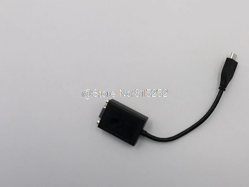 

Laptop Mini HDMI C to For VGA Monitor Adapter For Lenovo For Thinkpad Yoga 12 00HM073 SC10D92883 T8511-1 New