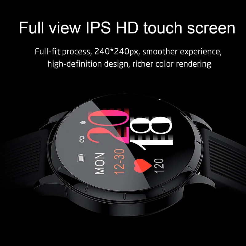 IP67 Водонепроницаемый Смарт часы Для женщин очаровательный браслет монитор